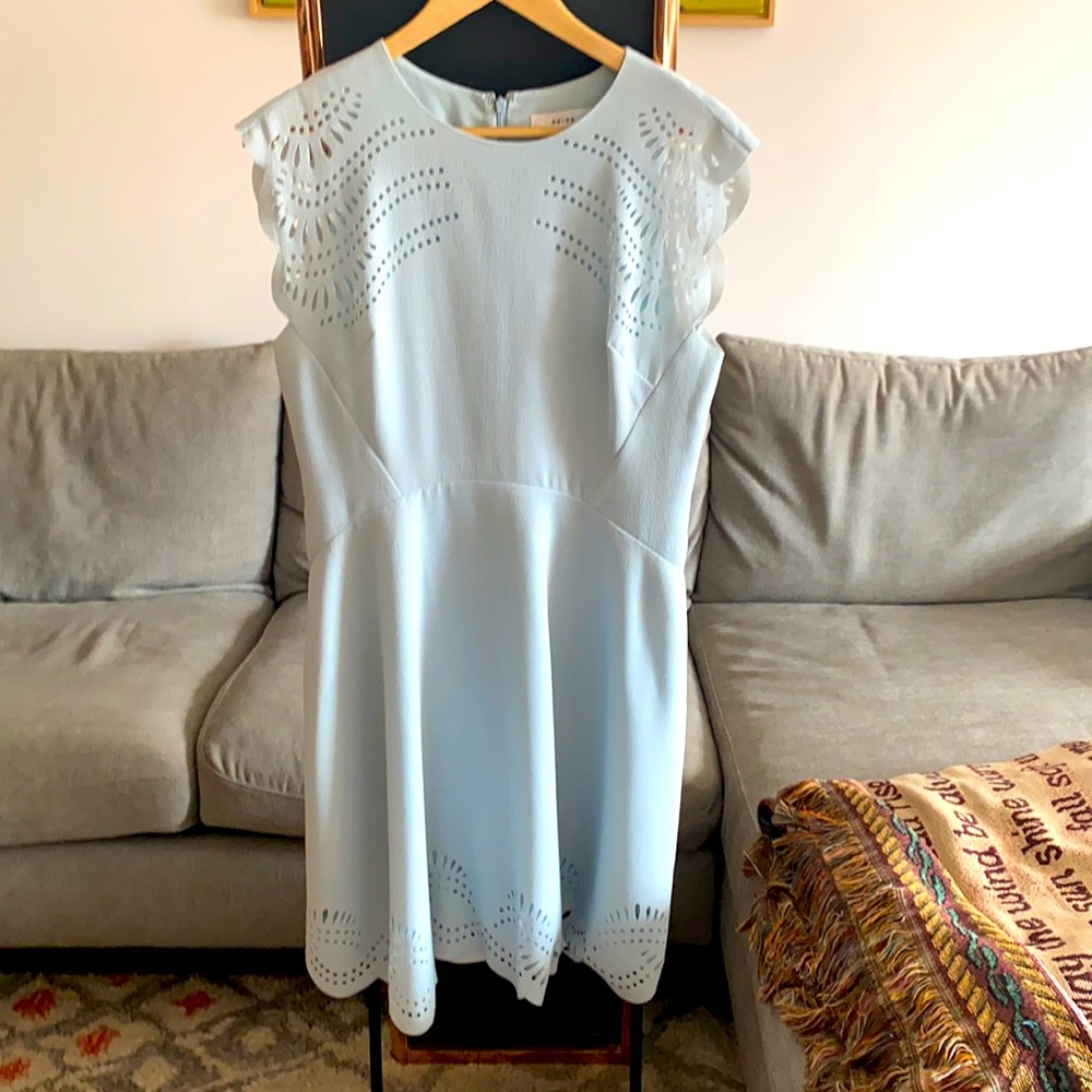 Blue Reiss dress